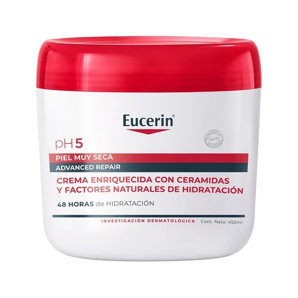Eucerin pH5 Advanced Repair | Crema Corporal Ultra Hidratante para