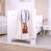 Herding babybest, Coperta in Microfibra Mongolfiera, Coperta Confortevole, 75x100 cm,
