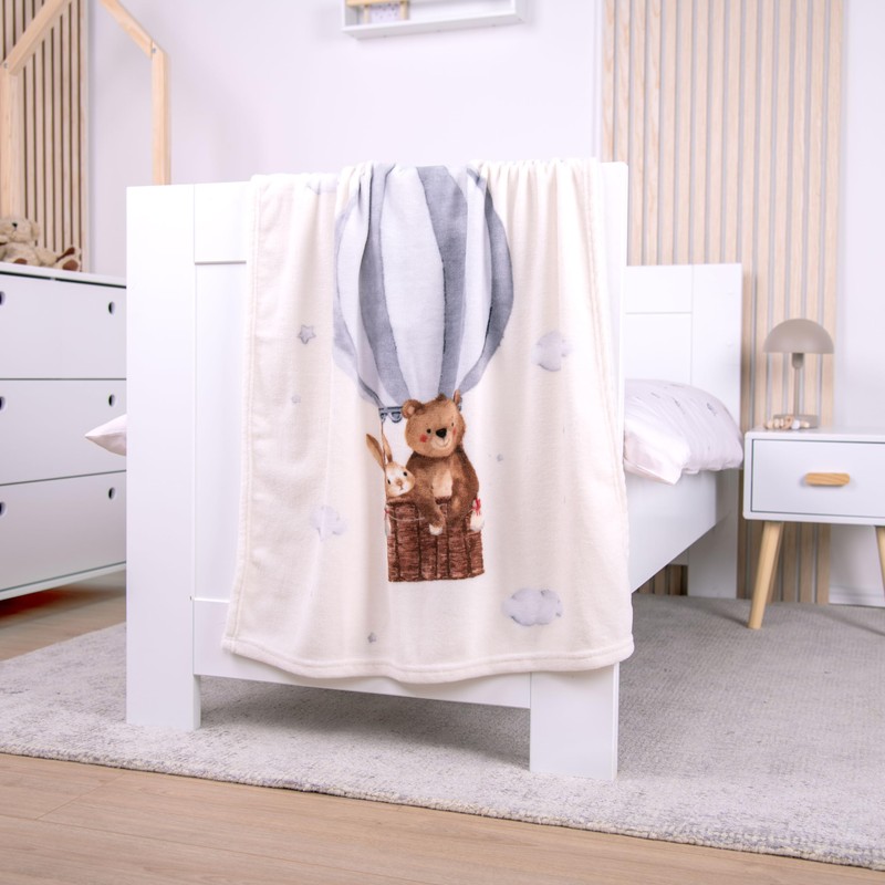 Herding babybest, Coperta in Microfibra Mongolfiera, Coperta Confortevole, 75x100 cm,