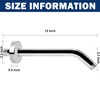 NearMoon Shower Arm with Flange, Made of 304 Stainless Steel