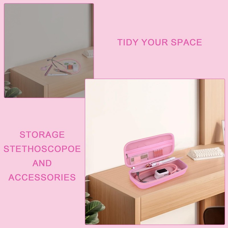 STUKCAZE Stethoscope Case for 3M Littmann Classic III, Lightweight II