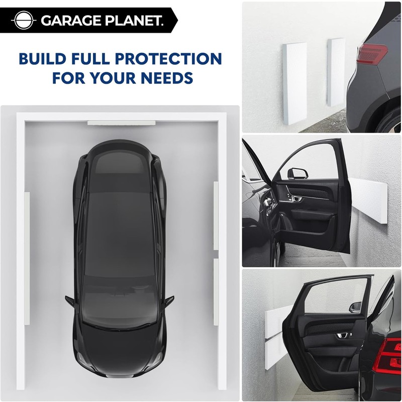 M2 Garage Wall Protector Car Door Wall Protector, Tool-Free, Designed