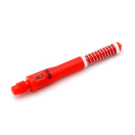 Cortesoul 4 Piezas Terro AK7 S/M/L Dardos de Muelle Integrado telescópico para Puntas de Acero y Dardos Blandos, Red-New, M(26.5mm)
