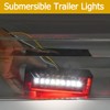EXERAUO 6inch Boat Trailer Lights LED Kit, Submersible Trailer Light