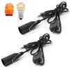 Hotloop 2 Pairs of Cable with Switch for Salt Lamp