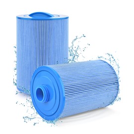 PACETAP Spa Filter Replacement for Pleatco PWW50P3, Unicel 6CH-940, Filbur FC-0359, Waterways 817-0050, 2 Pack 1 1/2" Coarse Thread Spa Hot Tub Filter for Waterway Vita Aber, Viking (Premium Blue)