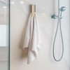 Voxelv Premium Marble Gravity Hand Towel Holder - Textured Wall