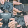 SUREWO Adjustable Chest Strap Mount Compatible with GoPro Hero 12/11/10/9/8/7/6/5