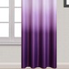 Yakamok Light Blocking Gradient Color Curtains Purple Ombre Blackout Curtains