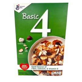General Mills Basic 4 Multigrain Cereal with Fruit & Almonds Cereal 19.8 oz General Mills