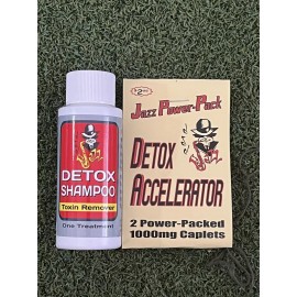 Jazz Total Detox Shampoo - 2 oz - Toxin Remover + Detox Accelerator