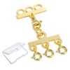 Necklace Layering Clasps Gold, Necklace Separator for Layering, Multiple Necklace