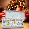 Kurt S. Adler 3 to 4.375-Inch Glass Bridal Ornament Set,