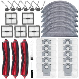 LEHANGOK Replacement Accessory Kit Compatible with Roborock Q10 S5, Q10 X5