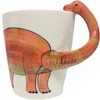 3D Dinosaur Novelty Mugs, Cute Cartoon Ceramic Coffee Mugs &