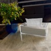 Handmade Acrylic Tissue Box 25 x 13 x 9 cm