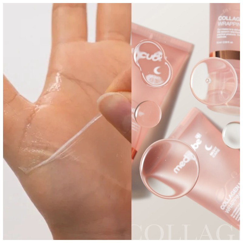 MEDICUBE Collagen Night Wrapping Mask 75ml, Type:02 Collagen Night Wrapping