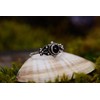 WINDALF Sanja Women's Ring with Stone 8 mm Onyx Protective