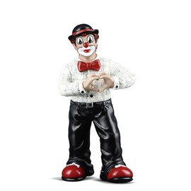 GILDE Clown 'von Herz' Height: 14 cm