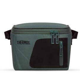 Thermos Radiance 4.5L Insulated Lunch Bag Rock Cap Green – Compact Cool Bag for Work & School, Leak-Resistant Food-Safe Lining, Isotec™ Insulation Keeps Food Cold for Hours, Storage Pockets