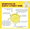 Ghee Mantequilla Clarificada Clarified Butter, 900g, Earths Finest, Keto