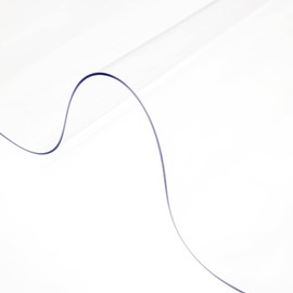 Mophorn 80 x 42 Inch Clear Table Cover Protector, 2mm Thick Clear Desk Protector Table Pads, Plastic Tablecloth Table Protector for Dining Room Table