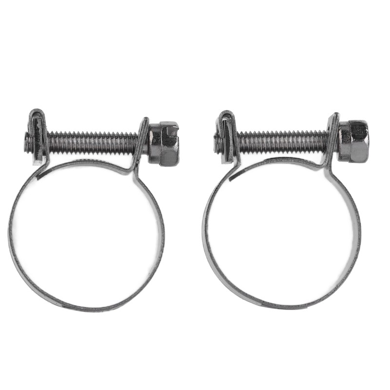 20PCS Hose Clamp Mini Stainless Steel Screw Hose Clip for