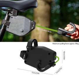 Tow Rope Bicycle Children's Bike Towing System Bicycle Towing System Children's Tow Straps Children's Bicycle Accessories for MTB, Any Bike, Load Capacity 90 kg