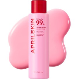 APRILSKIN Tónico Cremoso Rosa Txa+Niacinamida 99 99% De Txa De Alta Pureza 3% + Niacinamida 5% Para Iluminar Tónico En Crema Altamente Concentrado Fórmula De Hidratación Profunda Para Piel Opaca