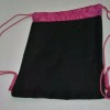 Pink Panther Drawstring Backpack Travel Bag black NEW