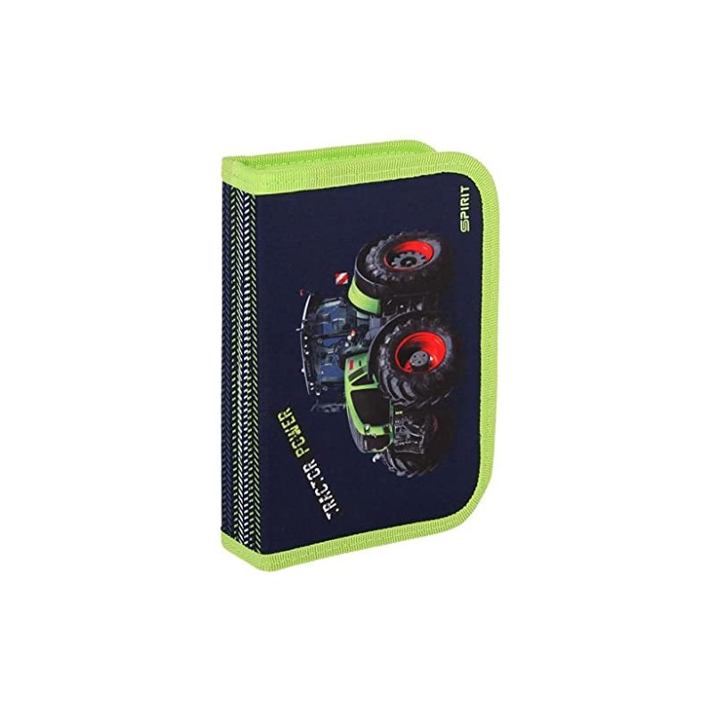 TTS Student Case Tractor 28 Pieces 1 Zip, Green, Fun