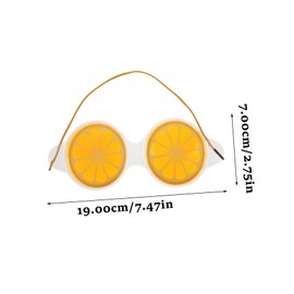 Mikinona 6pcs Fruit Eye Mask Home Use Eye Mask Ice Compress Therapy Eye Cover Relaxation Eye Mask Practical Blindfold Cold Compress Eye Mask Household Hot Eye Patch Relaxation Eye Patch Gel