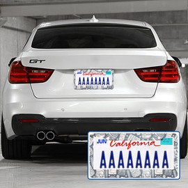 Swono Aloha Tiki License Plate Frame Vintage Aloha Tiki for Your Business License Plate Cover Aluminum Metal License Plate Holder Frame for Women Men Auto Decoration for US Car/Truck