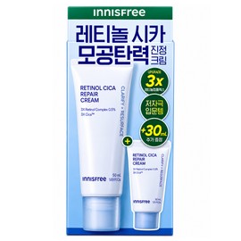 Innisfree Retinol Cica Pore Trace Cream Special Set (50ml+30ml) / 이니스프리 레티놀 시카 모공 흔적 크림 기획세트(50ml+30ml)