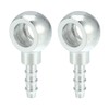 QUARKZMAN 2 x Hollow Screws Hose Nozzle 10 mm Diameter
