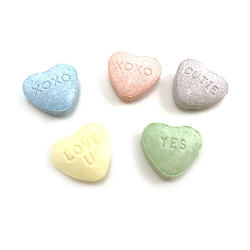 Sunny Island Wonka Sweetarts Tangy Heart Shaped Candy, Hard Candy