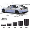 Lypumso Matte Black Vinyl Wrap Tape Roll, 6 Inch x