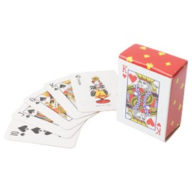 prendre PR-PCARD-4130 Mini Playing Cards, Set of 2, Compact, Decorative, Dollhouse Game, Playing Cards, Mini, Cute, Party Goods, Accessories, Funny, 1.6 x 1.2 inches (41 x 30 mm)