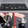 Four Metal Gas Stove knobs, knob Adapter, Oven Switch, Cooking