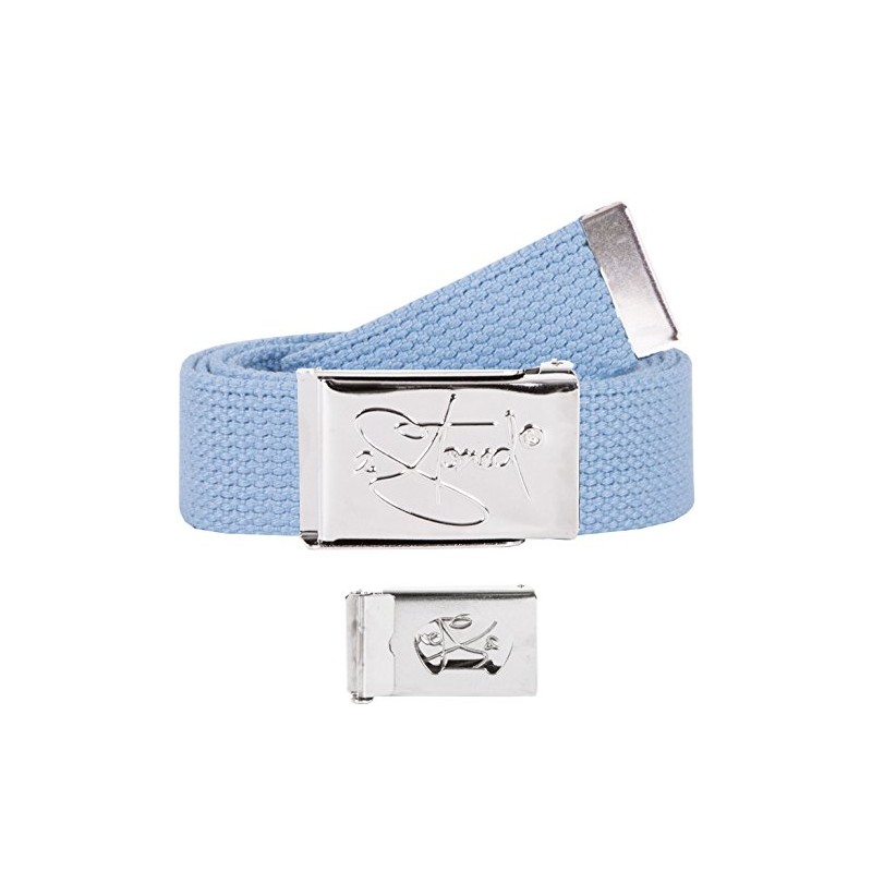 2Stoned Unisex Fabric Belt with Chrome Buckle Including Bottle Opener