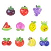 Stiesy Resin Flat Back Cabochons Slime Charms Without Hole Beads