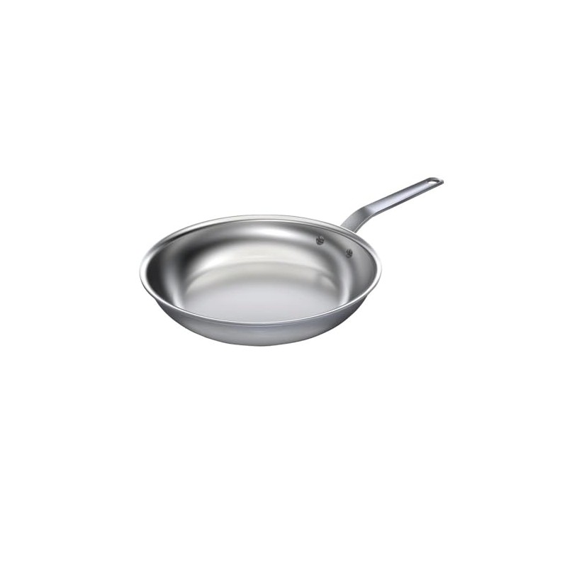 Vollrath 67112 Wear-Ever Aluminum Fry Pan with TriVent Chrome Plated