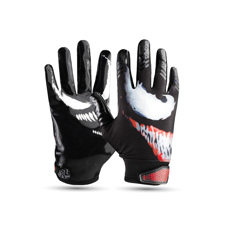 TAQCHA Villain Football Gloves - Adult Size (X-Large)