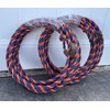39ft Poly Nylon Blue and Orange Western Rodeo Rope, Charro