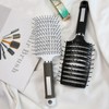 Popular TikTok Hair Brush: Multi-purpose Volume & Massage Rib Comb KK10 White 5ea