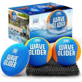 HydroSport Pelota de agua para saltar – Pelota de billar – Juguetes de playa para niños de 8 a 12 años – Saltar lago, Skee, Fly Juego de natación para adultos, niños, adolescentes y familia – Juguete de agua para niños – Fresco divertido verano