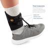 Orliman - Boxia Plus Drop Foot Support Brace Splint, Adjustable