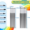 SmallCat 10pcs Silicone Paint Brushes, Flexible Clay Carving Tools, Professional