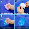 Nuanchu Vinyl Pool Liner Patch Self-Adhesive PVC Repair Patch for