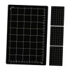 VILLFUL 4pcs Magnetic Cutting Mat with Grid Base for Enhanced